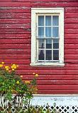 Window In Red Wall_25571